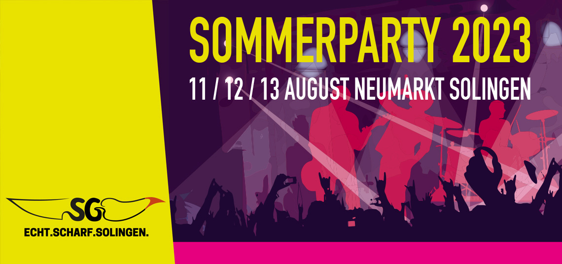 Echt.Scharf.Solingen Sommerparty