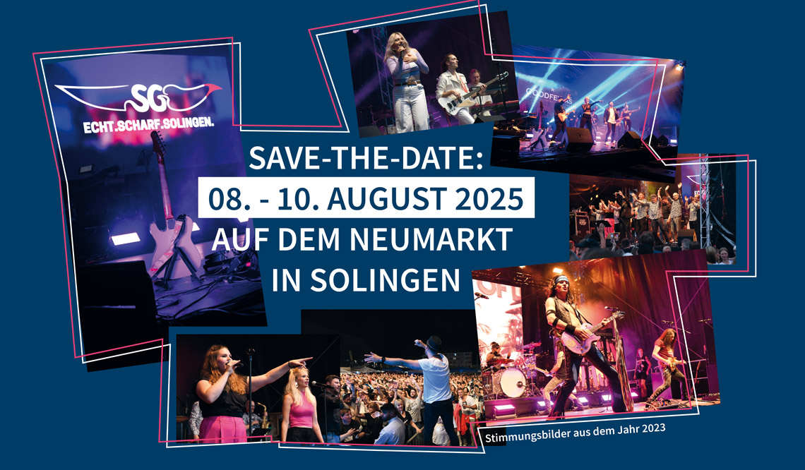Die Echt.Scharf.Solingen Sommerparty 2025