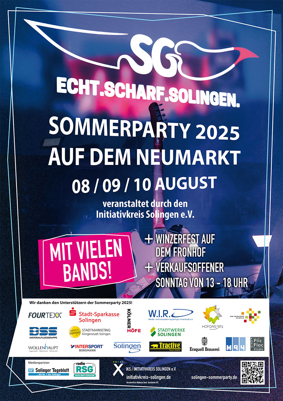 Die 3. Solinger Party der Chöre!