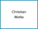 Herr Christian Wette